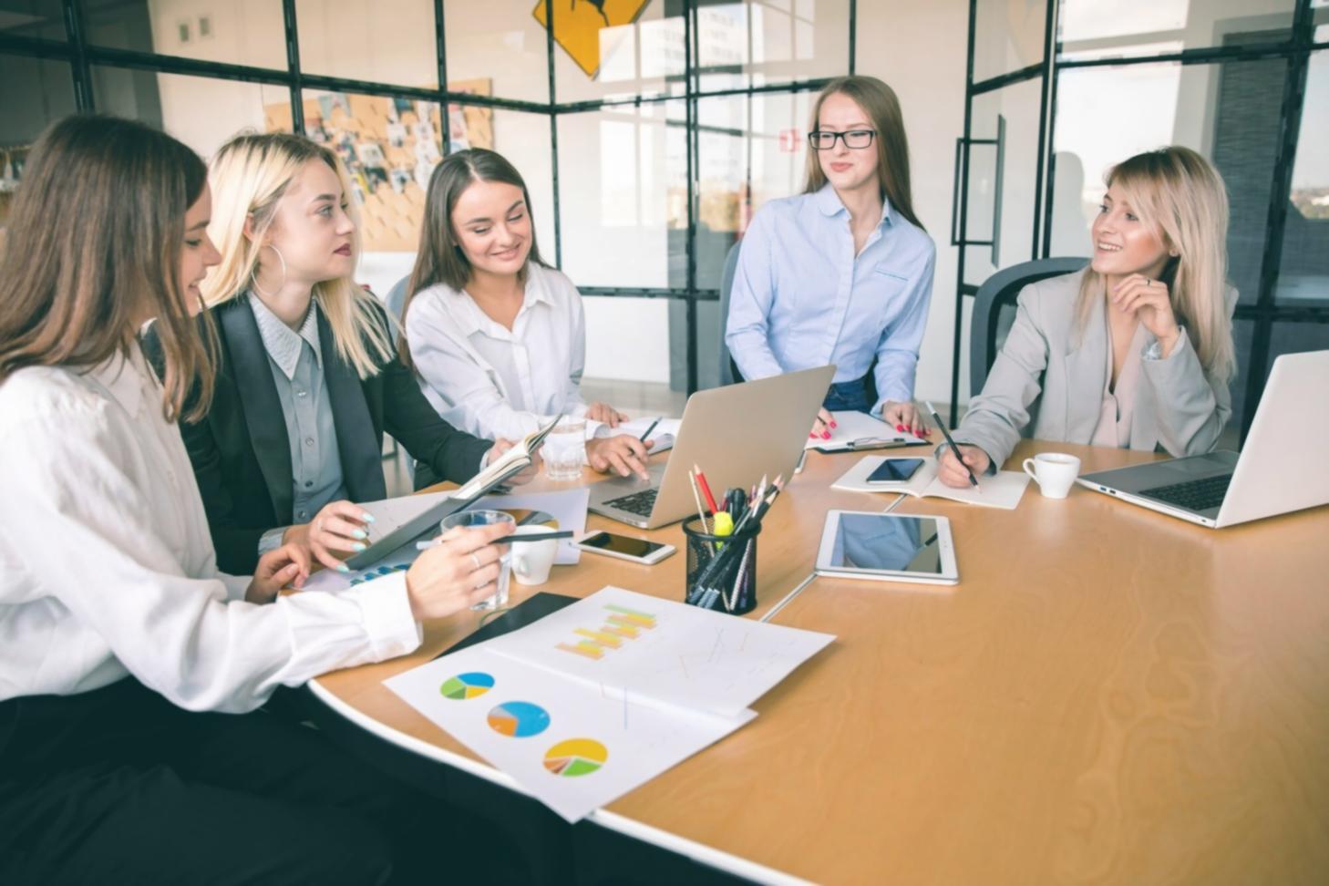 Team reviewing structured project documentation with clear organization system